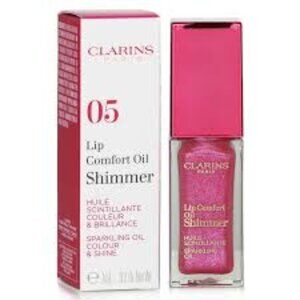 Clarins Lip Comfort Oil Shimmer in Pretty in Pink